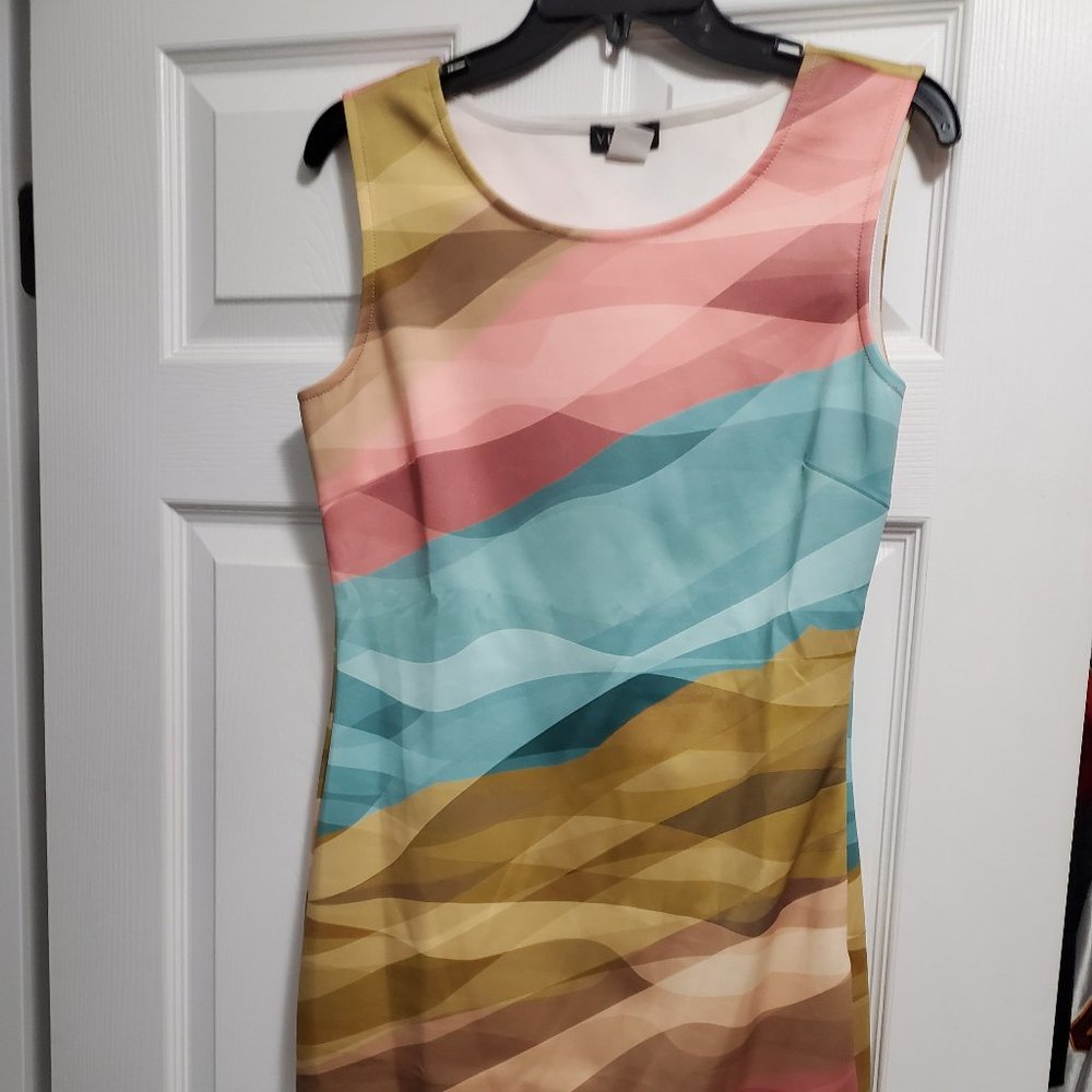 Multicolor bodycon dress